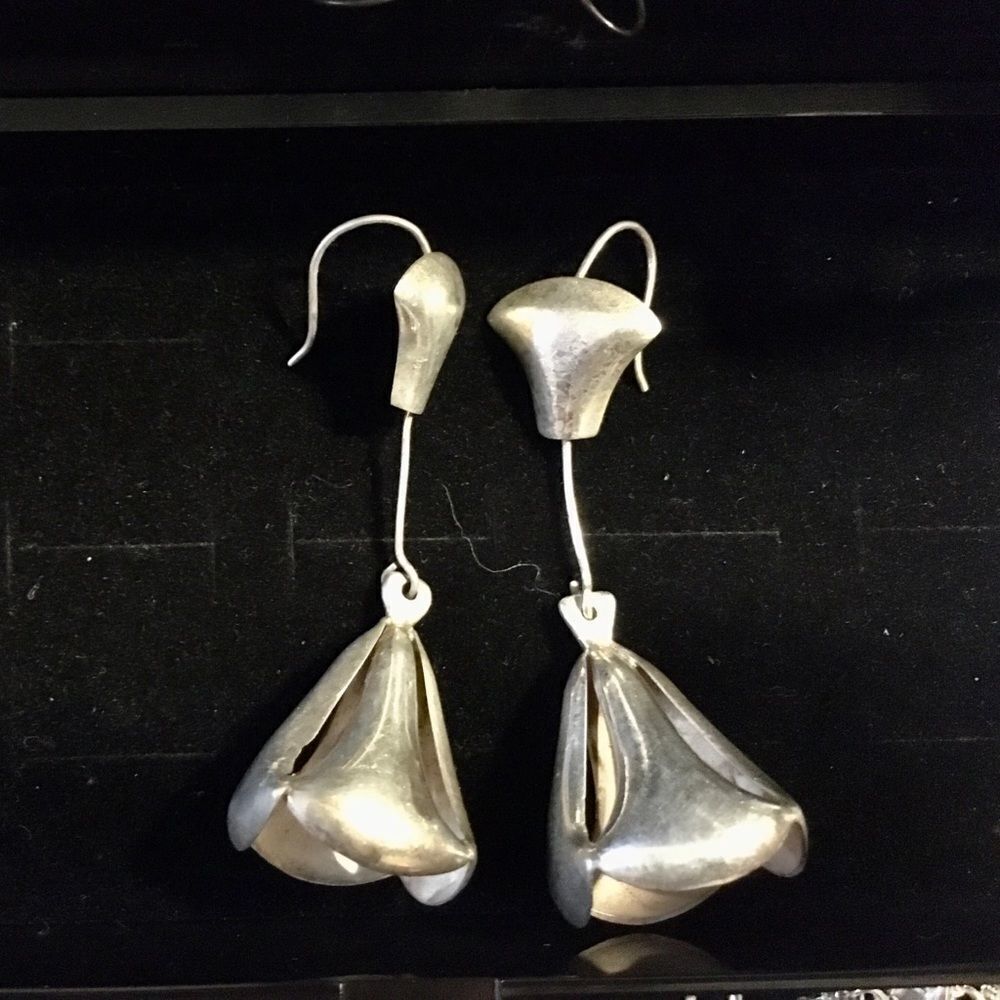 Handcrafted 925 Silver earrings